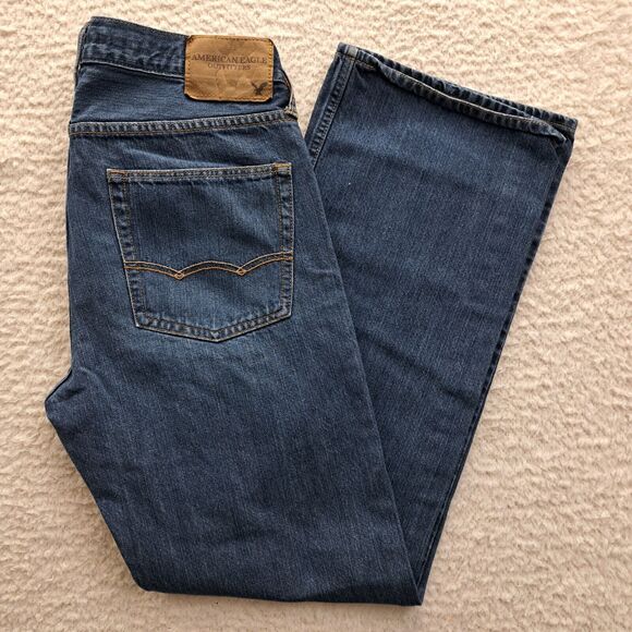 American Eagle Original Boot cut Jeans Mens Size 30 x 29 - Picture 1 of 11